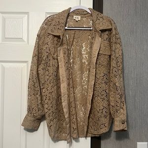 BiBi - OVERSIZED LACE SHACKET